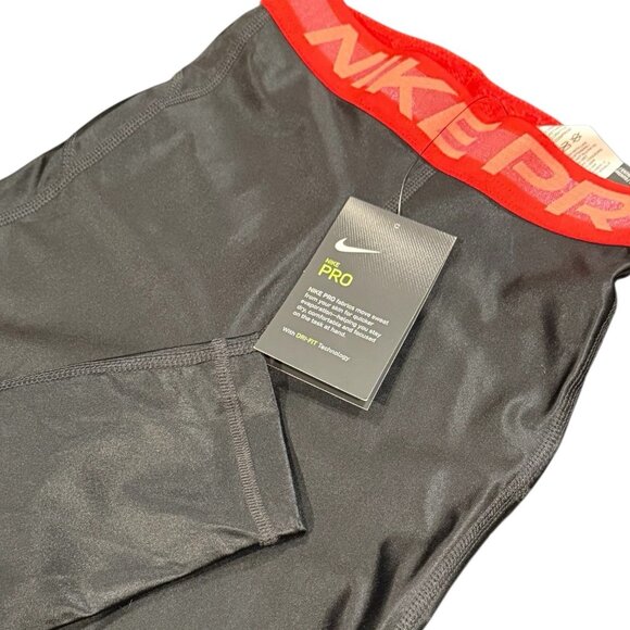 NWT Nike Pro Intertwist Black Training Gym 7/8 Leggings Womens XXS - Picture 14 of 14